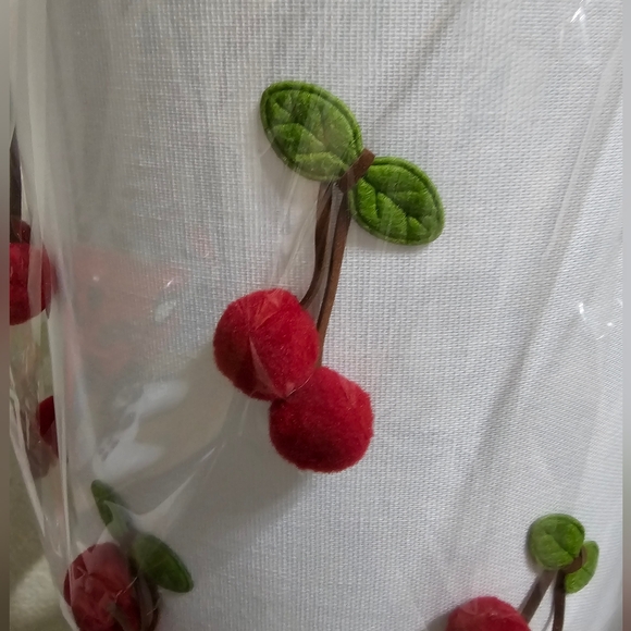 🚩SOLD🚩🍒 Cherry Lamp by Karma Home with Gold Base - Picture 2 of 3